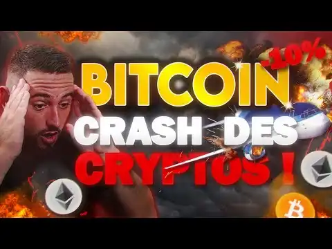 BITCOIN : CRASH DES CRYPTOS !