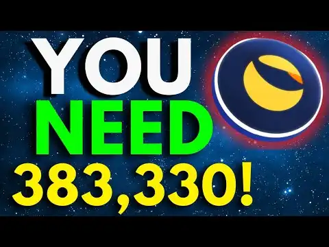 WHY YOU NEED 383,330 TERRA LUNA  CLASSIC (LUNC) TODAY BEFORE IT IS TOO LATE!
