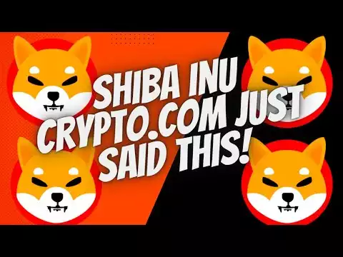 Shiba Inu CryptoDotCom Just Said This Now We Know Connect The Dots