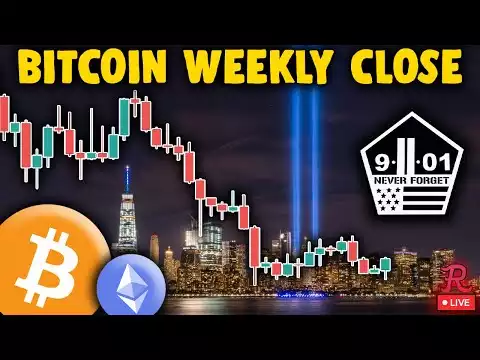 Bitcoin LIVE : BTC WEEKLY CANDLE CLOSE