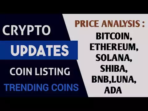 ✅ Bitcoin, Ethereum, Solana, Ada, Shiba, BNB, Luna Coin Analysis | Coin Listing | Trending Coins