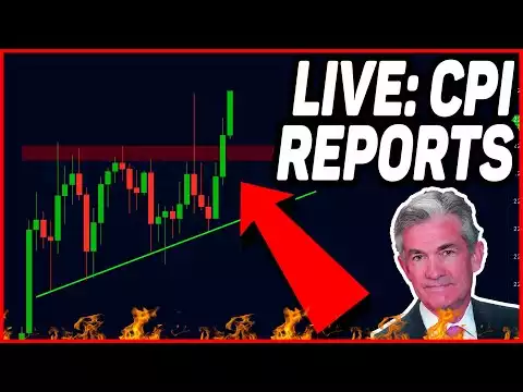 LIVE: US INFLATION REPORTS! What will happen to Bitcoin?
