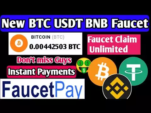 Free Bitcoin Faucet Site || New USDT Faucet || New BNB Faucet || Unlimited Claim || Instant Payments
