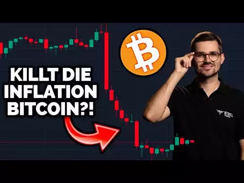 Bitcoin korrigiert nach Inflationszahlen! Stürzen wir weiter ab?!
