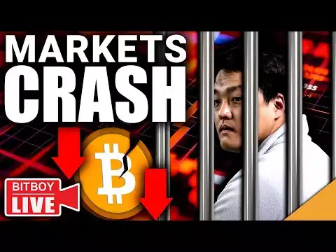 Bitcoin and Stocks Plummet (New Crypto Low Incoming?)