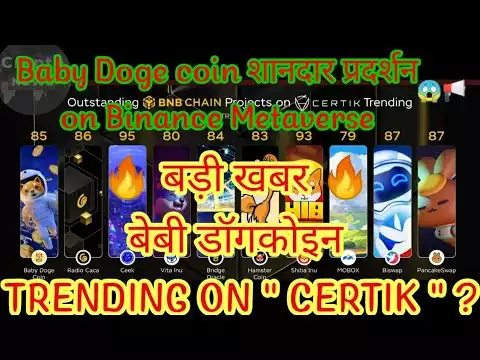Baby Dogecoin News Today|Baby Doge Coin� TRENDING ON CERTIK�|BNB|Trade Metaverse|Crypto news Uncut