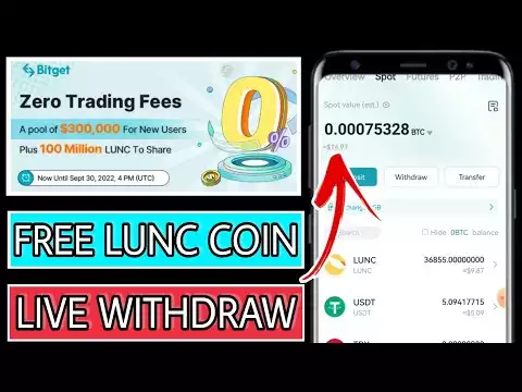 New crypto loot today | Free 100 million lunc coin | New crypto airdrop instant withdraw