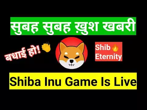 Shiba Inu Game Is Live Now😍 | Shiba Inu Coin News Today | Crypto Market News Today | Shib Eternity