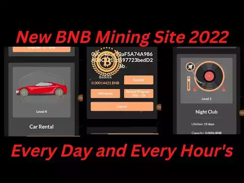 New Loot BNB Mining Website 2022 | Binance Coin Mining New Site 2022 | Per day 2 $ Live Payment Prof