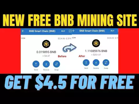 cryptoff.cc bnb mining site without invest || New free bnb mining site 2022 | Earn free bnb