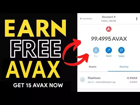 Free Avalanche AVAX using Zero Code Flash loans. Make 100+ AVAX A Day .