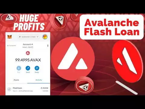 FLASHLOAN ATTACK HOW TO EARN AVAX AVALANCHE USING FLASH LOANS ARBITRAGE VIA REMIX SOLIDITY.