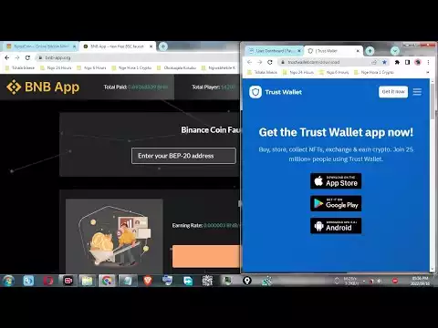 How To Mine Free BINANCE BEP20 BNB At Binance Coin Faucet And Withdraw At Trust Wallet