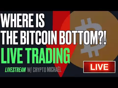 Bitcoin Price Hitting New Lows, Where Is The Bottom? Live Bitcoin Trading!