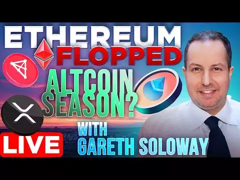 Ethereum Price Flop + Altcoin Season Now? w/ Gareth Soloway