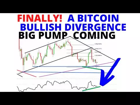 URGENT UPDATE: Finally!!!  A Bitcoin Bullish Divergence! Hooray! FED Rally For BTC Likely This Week