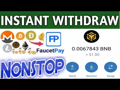 Earn instan BNB and Solona coin||BNB Instant Withdraw