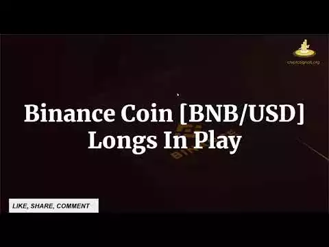 Binance Coin [BNB/USD] Longs In Play | September 21, 2022