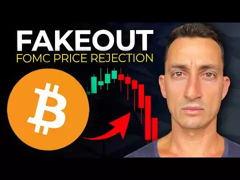DANGER: Bitcoin FED Fakeout Signals More Downside for Crypto