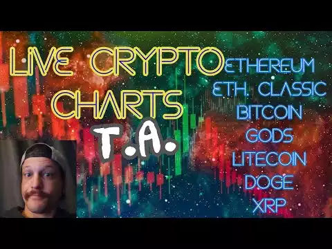 Live Crypto Charts & TA - Bitcoin - Ethereum - Ethereum Classic - Litecoin - XRP - Doge - GODS Token