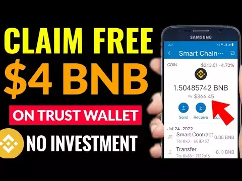 How to Get Free $4 Binance (BNB) Token Without Investment 2022
