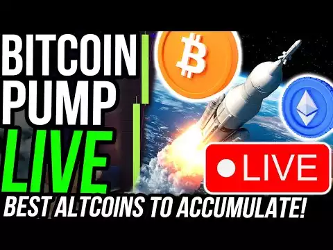 BITCOIN PUMP LIVE � CME GAP | TRADING ETHEREUM | THESE ALTCOINS LOOK BULLISH!