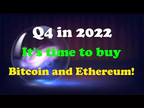 It's time to Buy Bitcoin and Ethereum. (prophecy for the future coin market )