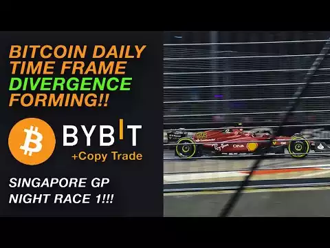 BITCOIN BULLISH DIVERGENCE Forming in the DAILY Timeframe!! F1 Singapore GP Night 1|| Crypto Tagalog