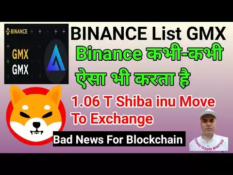 GMX, Binance Listing || Shiba inu coin Blockchain, Market Update || Crazy crypto MINTOO