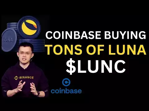 COINBASE BUYING TONS OF TERRA CLASSIC TOKENS - I'M BUYING TOO