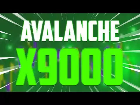 AVAX WILL X9000?? HERE'S WHY - AVALANCHE PRICE PREDICTION & ANALYSES