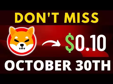 MILLIONAIRES WILL BE MADE! YOU SHOULD BUY SHIBA INU COIN BEFORE OCTOBER 30th - Shib Price Prediction
