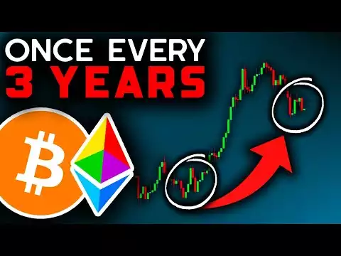 This Only Happens ONCE Every 3 YEARS!! Bitcoin News Today & Ethereum Price Prediction (BTC & ETH)