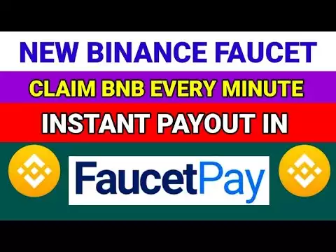 how to earn free bnb coin on faucetpay wallet | earn free bnb | free bnb faucet claim
