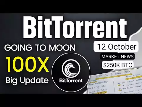BitTorrent coin price prediction🤑Btt coin बनाएगा करोड़पति | Bitcoin $250k Next Bull run-Bitcoin news