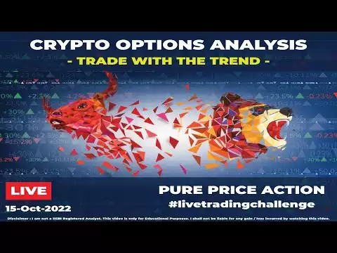 🔴 Live Crypto Trading Today | 15 Oct 2022 | Bitcoin Options Trading | Delta Exchange