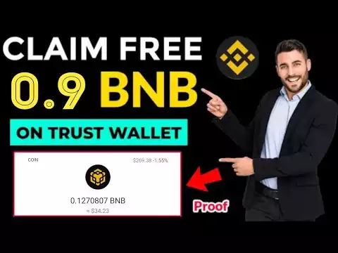 Claim 0.9 FREE BNB IN TRUST WALLET | No Investment (Free Binance Coin)
