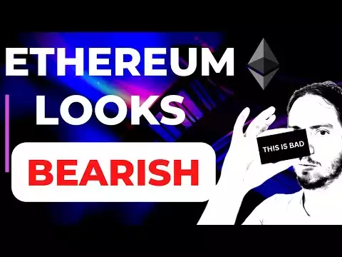 ETHEREUM(ETH) PRICE PREDICTION 2022! IT WILL CRASH! HERE'S WHY!