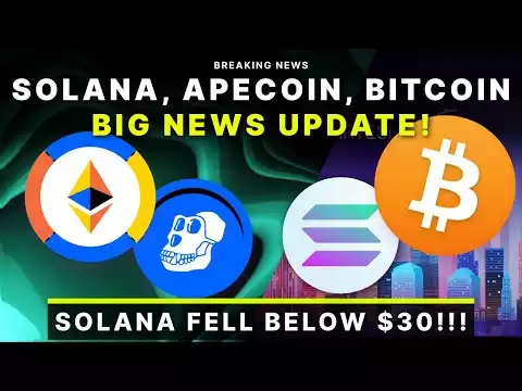 Solana, ApeCoin, Bitcoin & Ethereum Big Crypto News!