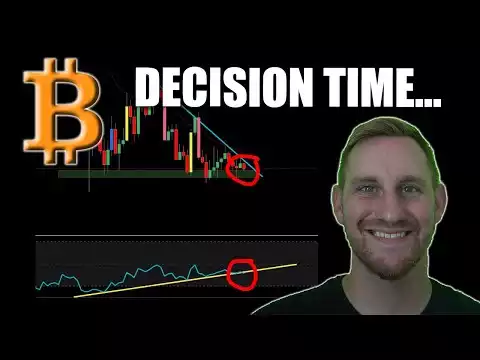 BITCOIN DECISION TIME COMING, UP OR DOWN?