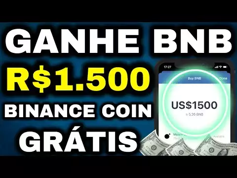 GANHE RÁPIDO BNB (R$1.500 POR CRIPTOMOEDA BINANCE COIN) Como ganhar dinheiro na internet