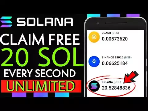 FREE SOLANA CRYPTO : Earn 20 Sol Coin PER Second To Faucetpay~NEW SITE(�PROOF)|Market News Today
