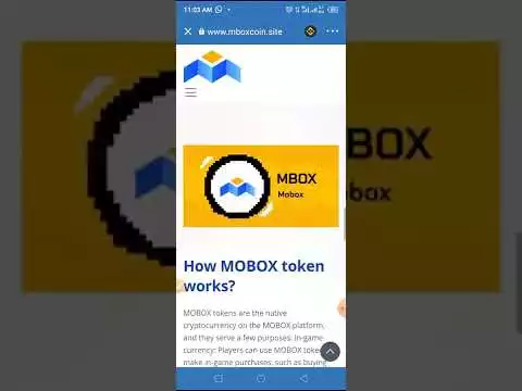 MBOX Token  Trust Wallet Airdrop  Claim Token worth $1000 in BNB instantly #1