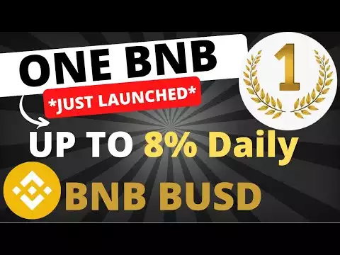 One BNB 100x Crypto Up to 8% Daily � on BNB BUSD AVAX MATIC Yield Farming Crypto Staking! �