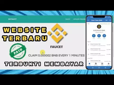 WEBSITE TERBARU PENGHASIL BNB BINANCE COIN GRATIS