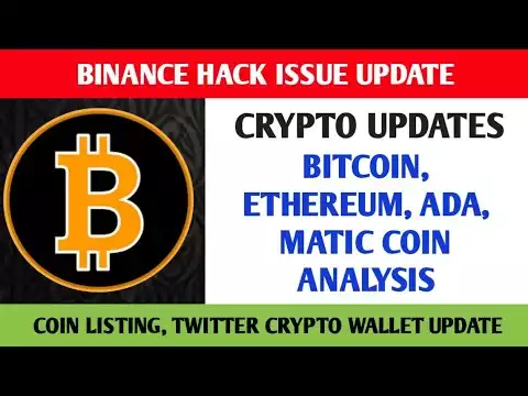 � Bitcoin, Ethereum, MATIC, ADA Coin Analysis | Binance hacking issue update | Coin Listing