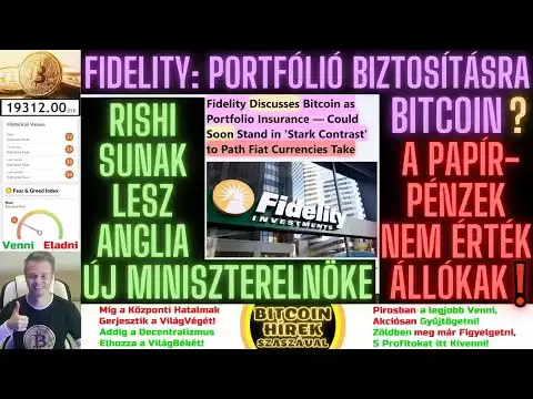 Bitcoin Hírek (1046) - Fidelity: Portfólió Biztosíásra Bitcoin kéne� A PapírPénzek Nem �rtékÁllóak�