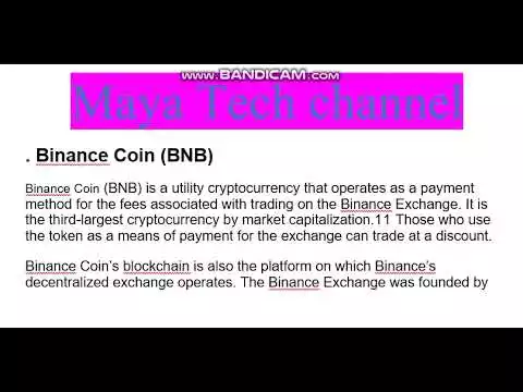 What is Binnace Coin | BNB Coin and its market cap