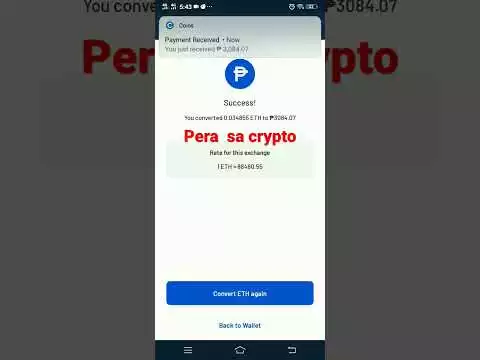 ETHEREUM TO PHP @coins.ph