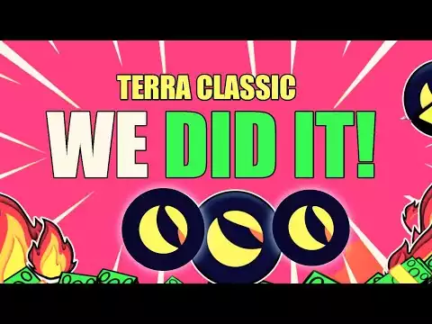 LUNC NEWS Today TERRA CLASSIC WE FINALLY DID IT !!